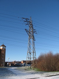 Power Line Tower